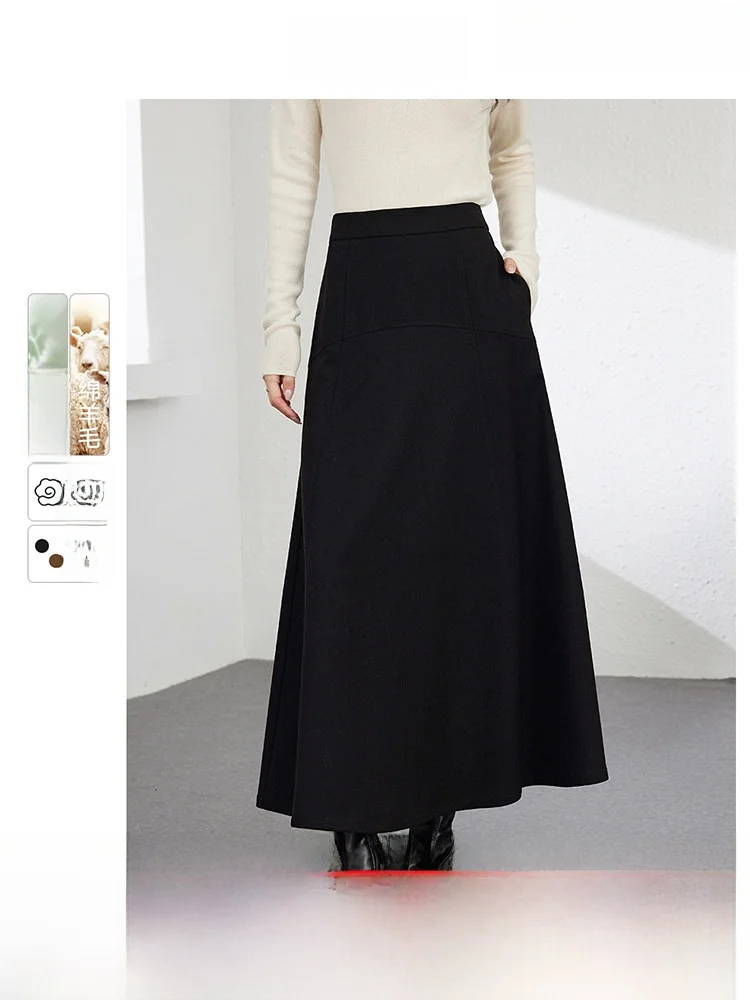 Женская юбка-миди А-силуэта из полиэстера с завышенной талией, стройнящая, для фигуры типа «груша», с широким подолом, подходит для повседневной носки
Женская юбка-миди А-силуэта из полиэстера с завышенной талией, стройнящая, для фигуры типа «груша», с широким подолом, подходит для повседневной носки