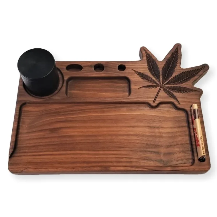 New Acacia Wood Rolling Tray, Portable Wooden Cigarette Tray Smoking Accessory Tray
New Acacia Wood Rolling Tray, Portable Wooden Cigarette Tray Smoking Accessory Tray