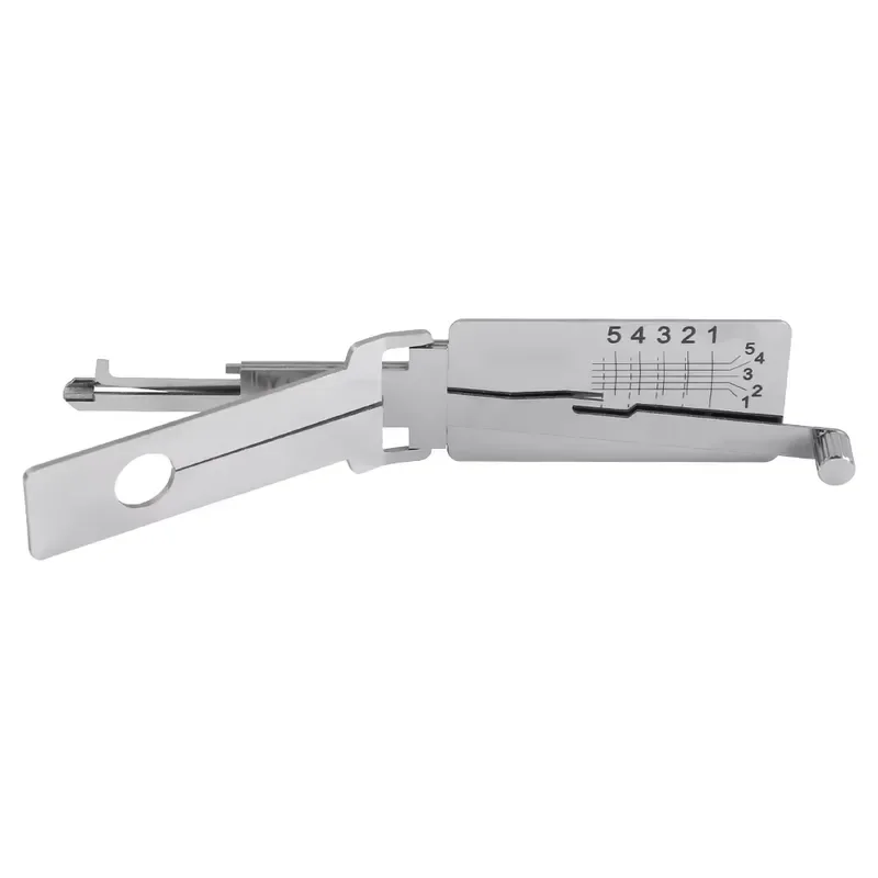 Lishi 2-In-1 Opening&Reading Tools Residential Lock Cylinder Opening Lock Pick Set Locksmith Tool
Lishi 2-In-1 Opening&Reading Tools Residential Lock Cylinder Opening Lock Pick Set Locksmith Tool