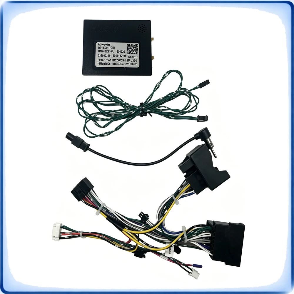 Car Stereo Wiring Harness Connector CAN Bus Adapter for Mercedes-Benz W169 W176 W245 W246 W204 W209 W164 W251 W220 Viano Vito
Car Stereo Wiring Harness Connector CAN Bus Adapter for Mercedes-Benz W169 W176 W245 W246 W204 W209 W164 W251 W220 Viano Vito