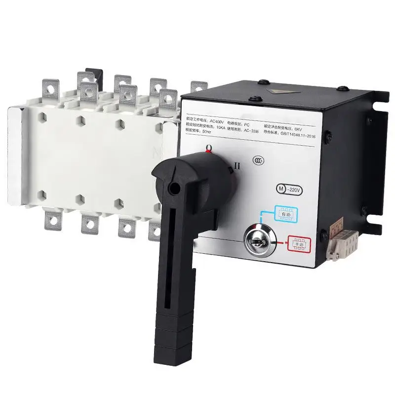 Isolated ATS computer grade dual power automatic transfer switch, 4P/160A/200A fire protection
Isolated ATS computer grade dual power automatic transfer switch, 4P/160A/200A fire protection