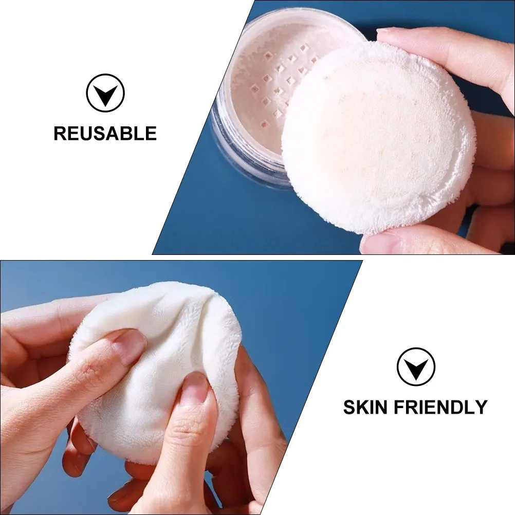4pcs Powder Puff Round Compact Small Sponge Ribbon Loose Blender Makeup Accessories Soft Reusable Breathing 
4pcs Powder Puff Round Compact Small Sponge Ribbon Loose Blender Makeup Accessories Soft Reusable Breathing