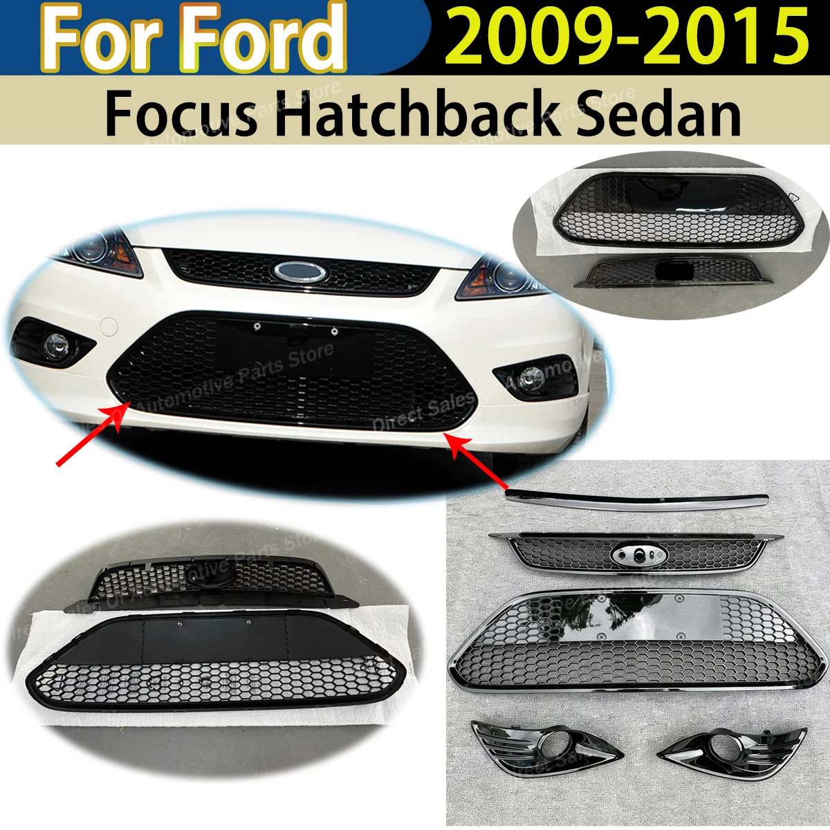 Для Ford Focus 2009-2015 (хэтчбек/седан) — передняя нижняя решетка радиатора с сотовой структурой, элемент обвеса, автозапчасти, внешний тюнинг DM5917B968CB DM598200C
Для Ford Focus 2009-2015 (хэтчбек/седан) — передняя нижняя решетка радиатора с сотовой структурой, элемент обвеса, автозапчасти, внешний тюнинг DM5917B968CB DM598200C