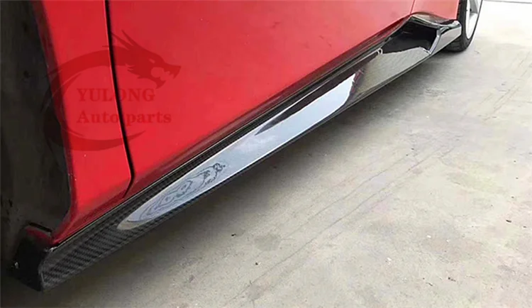 High Quality N Style Dry Carbon Fiber Side Skirt Side Spoiler Body Kit for Ferrari 488 GTB Spider
High Quality N Style Dry Carbon Fiber Side Skirt Side Spoiler Body Kit for Ferrari 488 GTB Spider