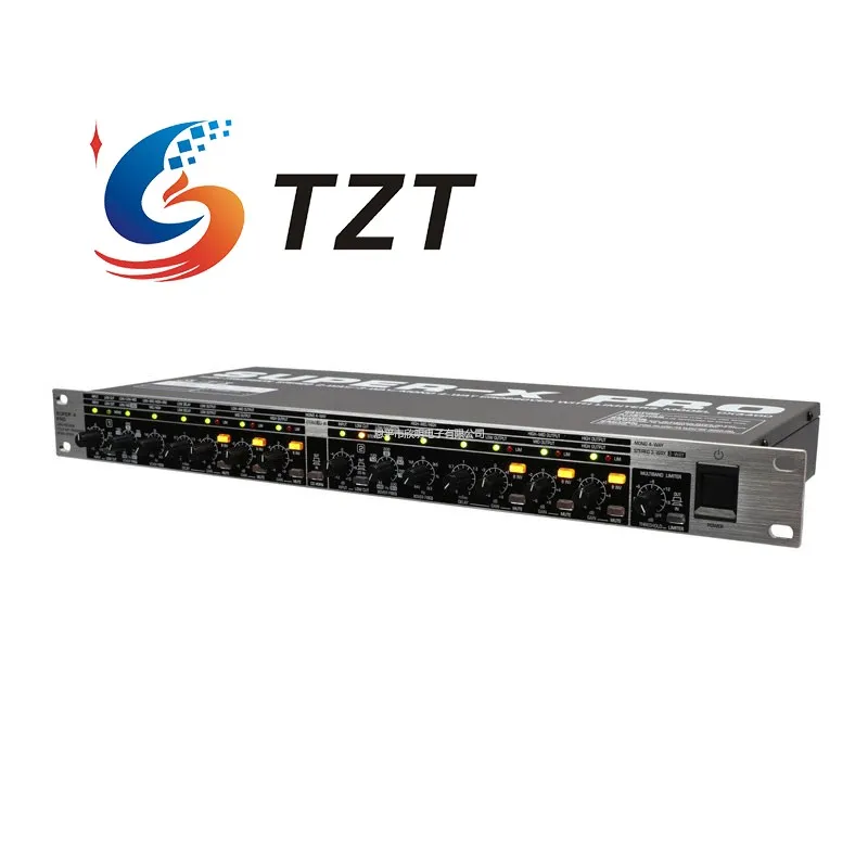 TZT CX3400 Professional 2-Channel/3-Chanel/4-Channel Audio Signal Distributor Stage Performance Digital Crossover Frequency Divi
TZT CX3400 Professional 2-Channel/3-Chanel/4-Channel Audio Signal Distributor Stage Performance Digital Crossover Frequency Divi