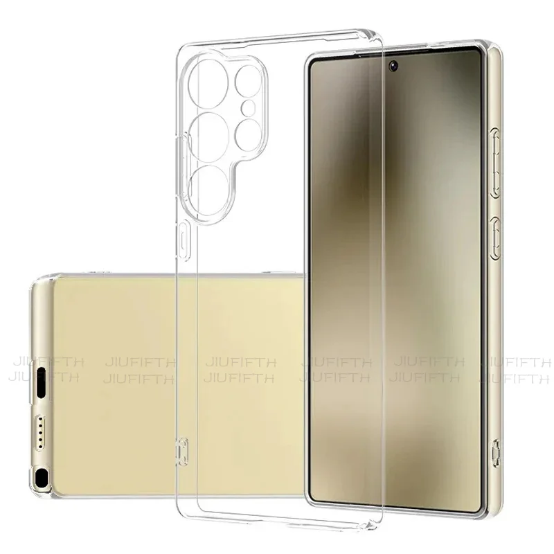 Untra Thin Clear Protective Case For Samsung Galaxy S25 S24 Ultra S23 FE S22 Plus Soft Silicone Shell A05 A15 A25 A35 A55 Cover
Untra Thin Clear Protective Case For Samsung Galaxy S25 S24 Ultra S23 FE S22 Plus Soft Silicone Shell A05 A15 A25 A35 A55 Cover