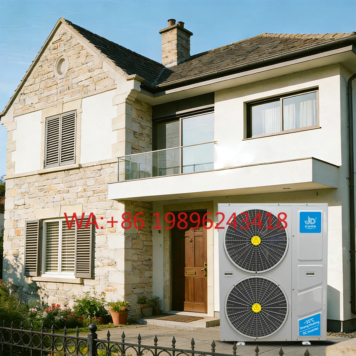 Factory Supply 28kW R32 Swimming Pool Heater Air Source Heat Pump for Hotel & Household Use Energy-Saving Class A+++
Factory Supply 28kW R32 Swimming Pool Heater Air Source Heat Pump for Hotel & Household Use Energy-Saving Class A+++