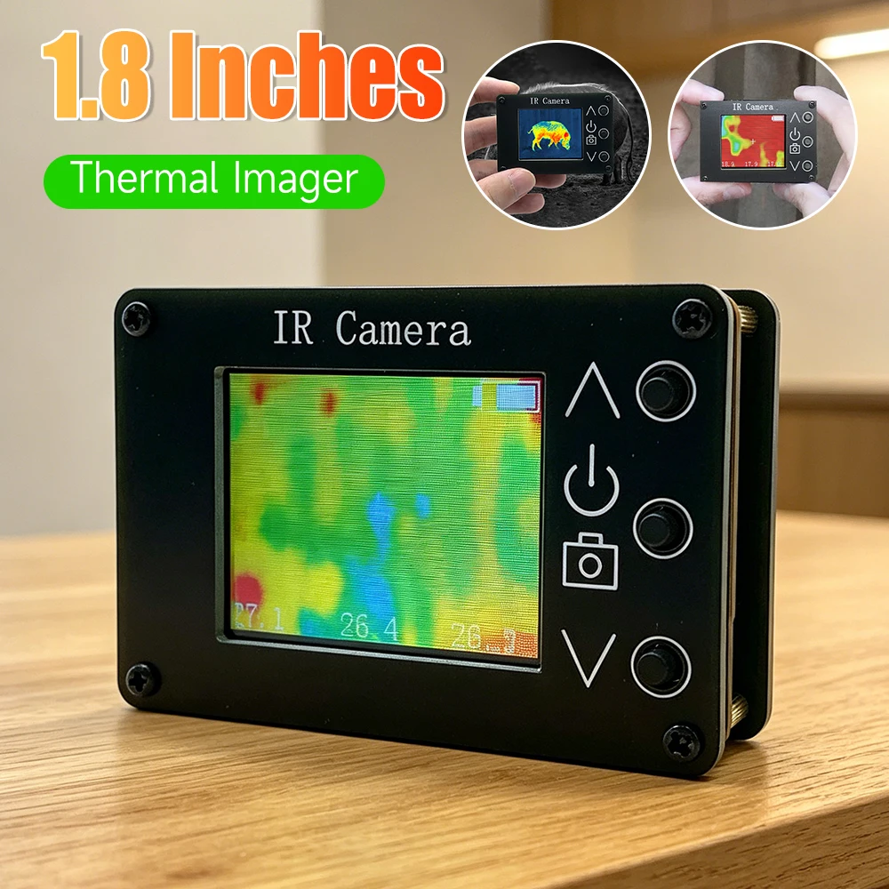 Thermal Imaging Camera Infrared Temperature Sensor 1.8 Inch 160*120 Pixel TFT Screen Portable for Household/industrial Use
Thermal Imaging Camera Infrared Temperature Sensor 1.8 Inch 160*120 Pixel TFT Screen Portable for Household/industrial Use
