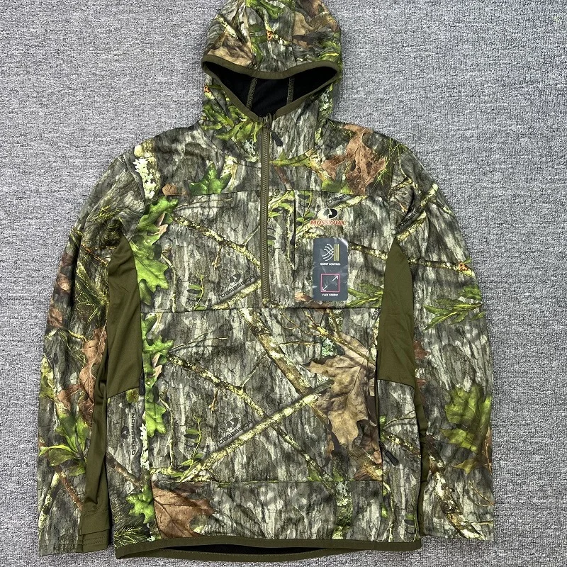 Мужская эластичная толстовка-худи Mossy Oak Outdoor с камуфляжным принтом, на молнии до середины груди, бионический камуфляж, для охоты, с длинным рукавом, ветрозащитная, из полиэстера
Мужская эластичная толстовка-худи Mossy Oak Outdoor с камуфляжным принтом, на молнии до середины груди, бионический камуфляж, для охоты, с длинным рукавом, ветрозащитная, из полиэстера