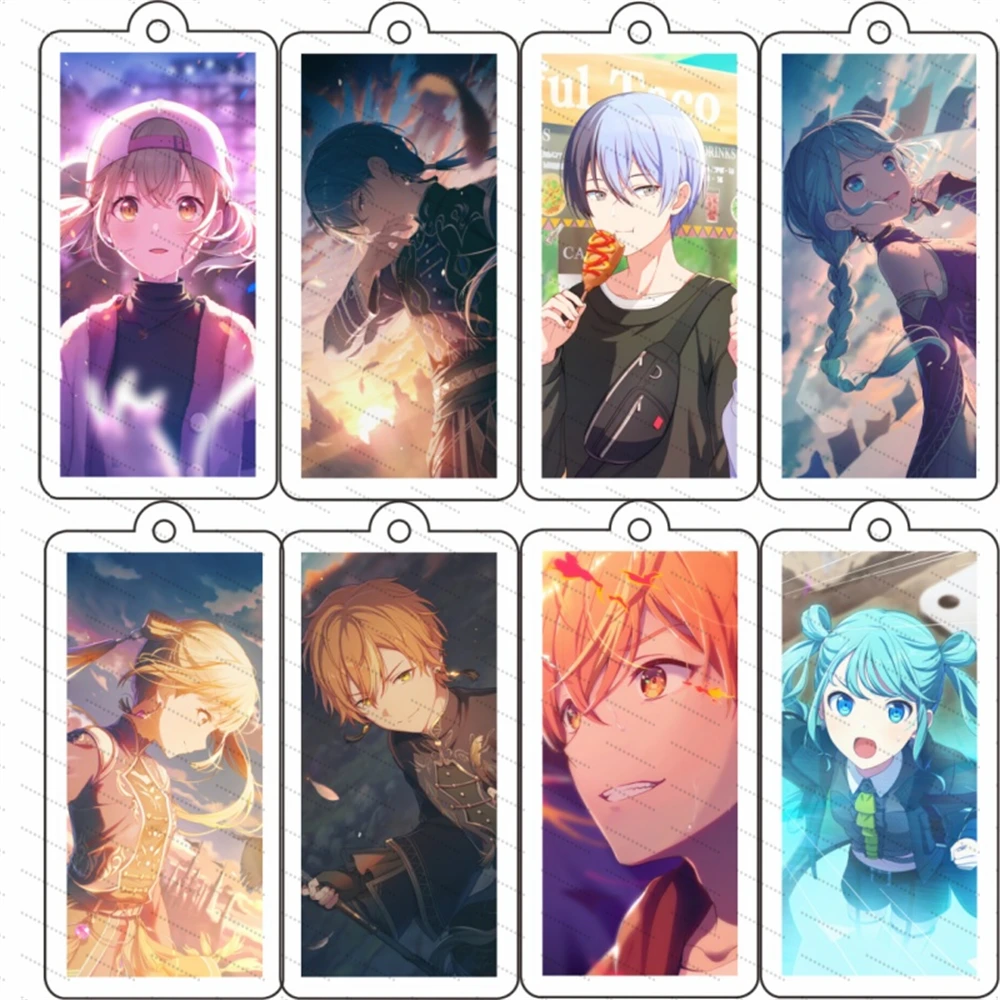 Anime project sekai Acrylic keychain as a gift for friends, a desktop decoration Fan gift Schoolbag pendant ornament 6CM
Anime project sekai Acrylic keychain as a gift for friends, a desktop decoration Fan gift Schoolbag pendant ornament 6CM