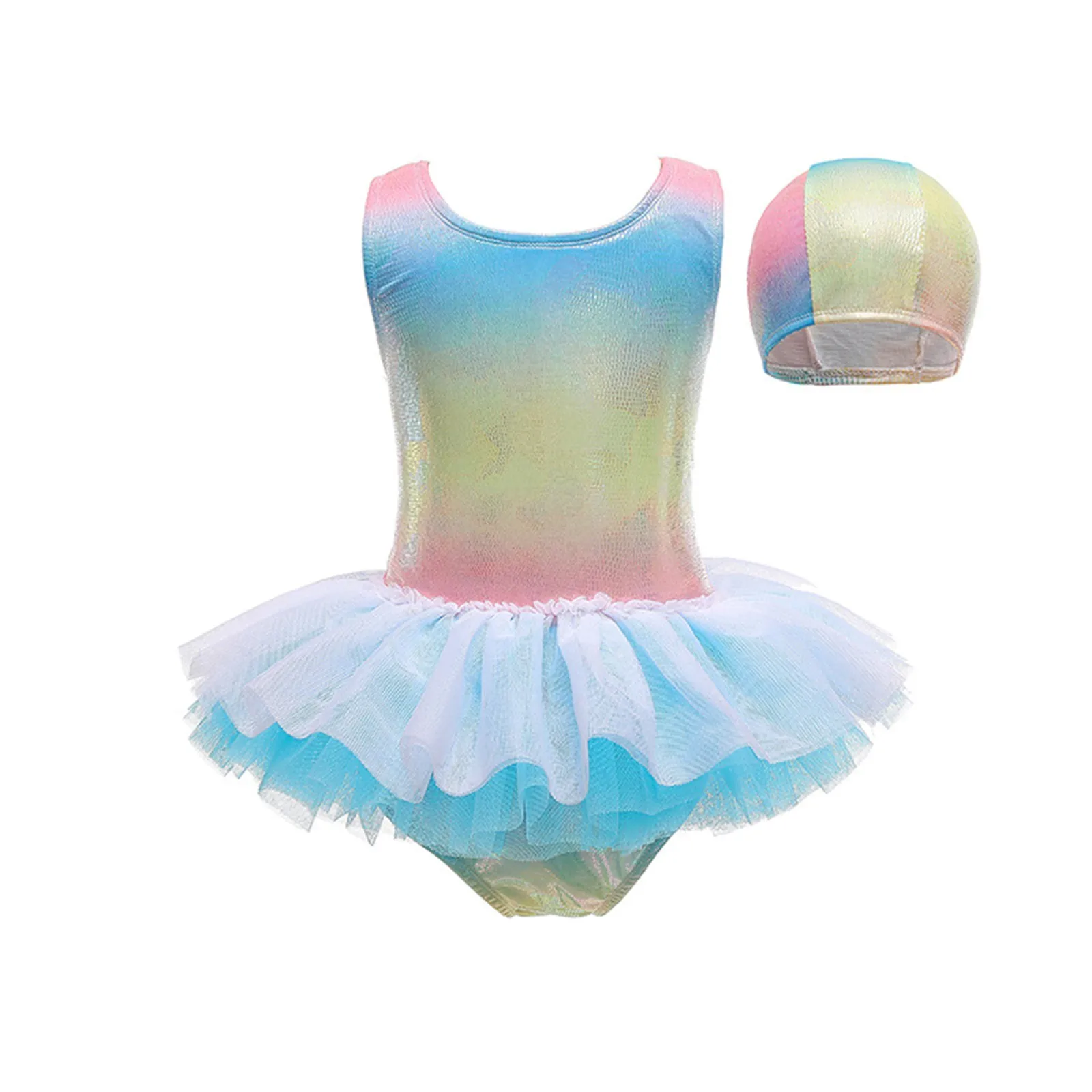 Children's sweet one-piece bikini ballet princess one piece swimsuits fashion mermaid bathing suit girl's fashion beach swimwear
Children's sweet one-piece bikini ballet princess one piece swimsuits fashion mermaid bathing suit girl's fashion beach swimwear