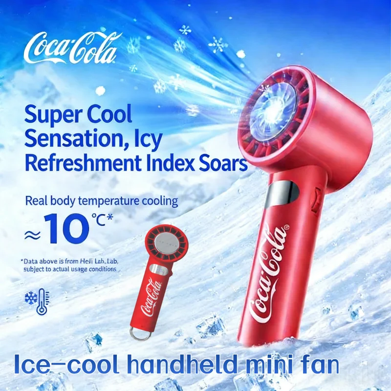 Портативный вентилятор Coca-Cola Ice Sensation с аккумулятором 5000 мАч, 100 скоростей, бесступенчатая регулировка, для использования на улице
Портативный вентилятор Coca-Cola Ice Sensation с аккумулятором 5000 мАч, 100 скоростей, бесступенчатая регулировка, для использования на улице