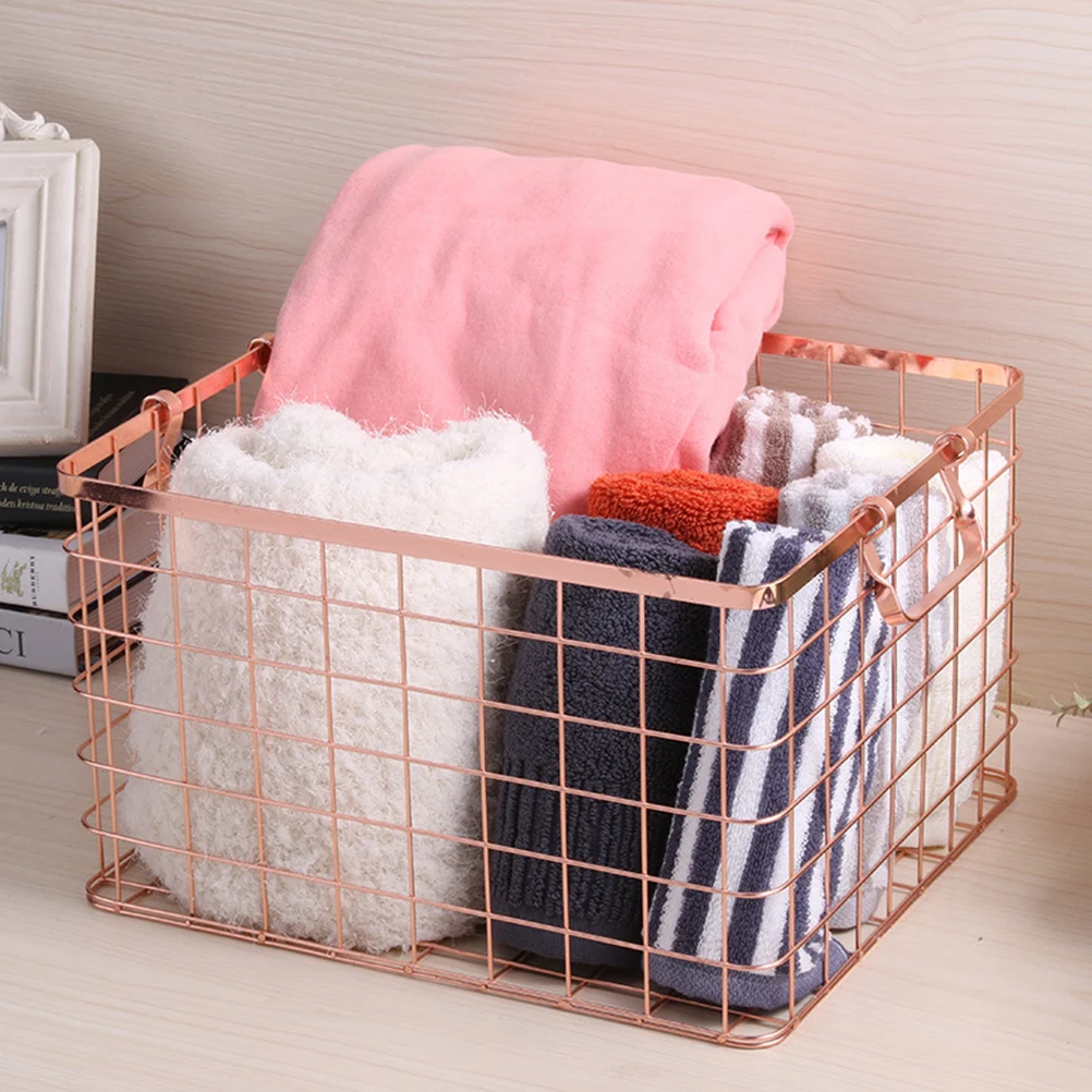 1pc Foldable Iron Storage Basket Laundry Household Multi-Purpose Container Heavy-Duty Corrosion-Resistant Strong Welding
1pc Foldable Iron Storage Basket Laundry Household Multi-Purpose Container Heavy-Duty Corrosion-Resistant Strong Welding