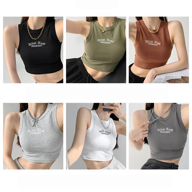 Summer Girls T-Shirts Casual Daily T-Shirts Women Comfortable Beach Vacation Tops Lady Fashion Letter Embroidery Vest Clothes
Summer Girls T-Shirts Casual Daily T-Shirts Women Comfortable Beach Vacation Tops Lady Fashion Letter Embroidery Vest Clothes