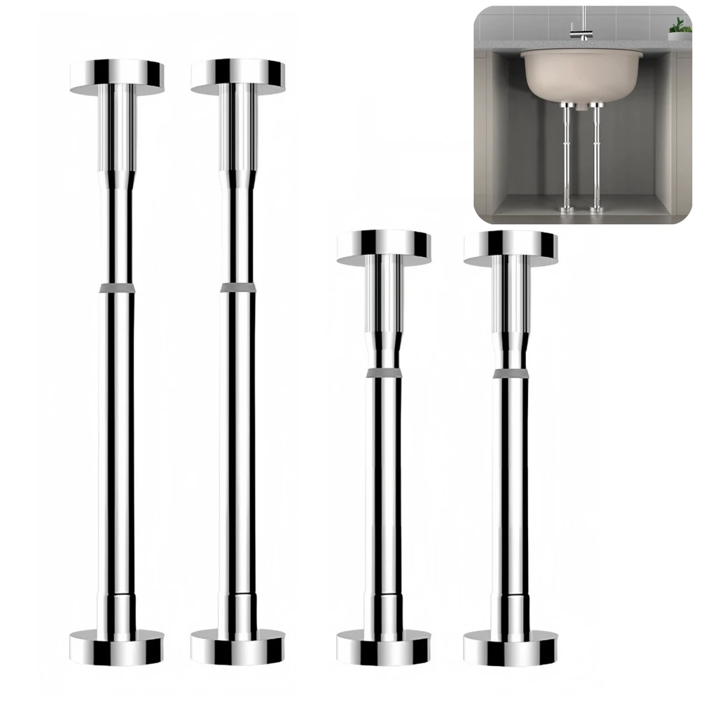 2Pcs Stainless Steel Adjustable Kitchen Sink Bracket 30-50cm Or 50-80cm Bottom Installation Support Legs Versatile Tool
2Pcs Stainless Steel Adjustable Kitchen Sink Bracket 30-50cm Or 50-80cm Bottom Installation Support Legs Versatile Tool