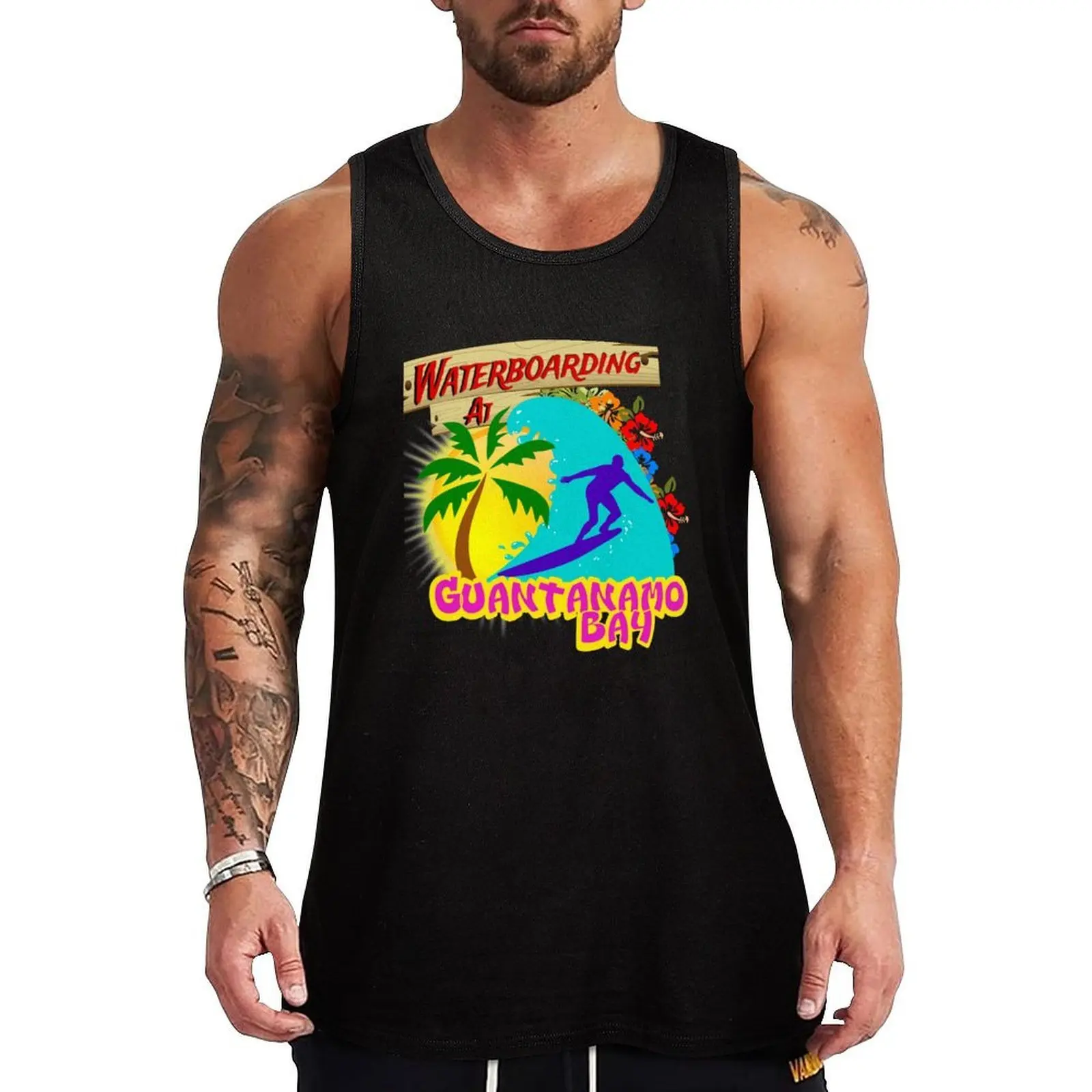 Waterboarding at Guantanamo Bay Tank Top Japanese t-shirt Sportswear for men Vest male sleeveless t-shirts for men
Waterboarding at Guantanamo Bay Tank Top Japanese t-shirt Sportswear for men Vest male sleeveless t-shirts for men