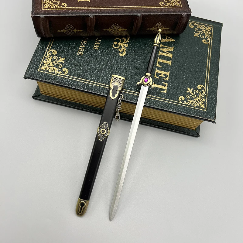 22cm Prince of Lan Ling's Sword Saber Fate/Grand Order Game Peripherals Metal Weapon Model 1:6 Equipment Toy for Male Boy Crafts
22cm Prince of Lan Ling's Sword Saber Fate/Grand Order Game Peripherals Metal Weapon Model 1:6 Equipment Toy for Male Boy Crafts
