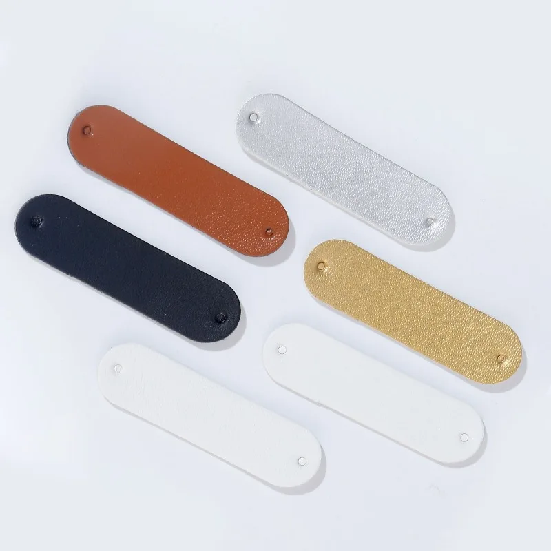50pcs 45x12mm PU Leather Labels Handmade DIY Tags Tow Holes Blank Label for Clothes Bag Hats Handcrafts Garment Accessories
50pcs 45x12mm PU Leather Labels Handmade DIY Tags Tow Holes Blank Label for Clothes Bag Hats Handcrafts Garment Accessories