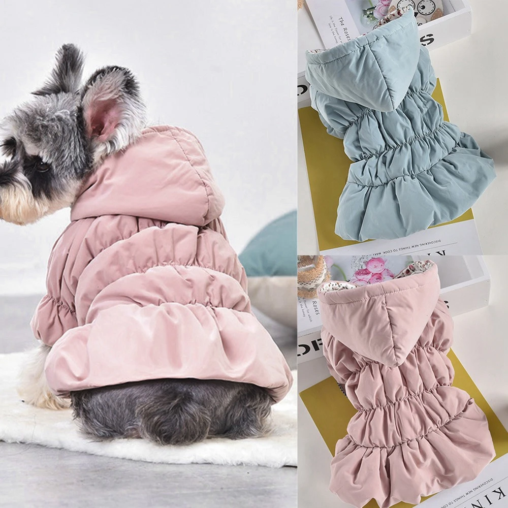 Dog Winter Clothes Cute Floral Bubble Skirt for Small Dogs Comfortable Pet Down Dogs Dresses Dog Supplies
Dog Winter Clothes Cute Floral Bubble Skirt for Small Dogs Comfortable Pet Down Dogs Dresses Dog Supplies