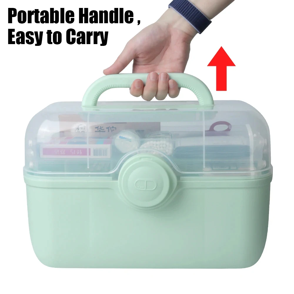 1PCS 3 Layer Multipurpose Storage Box Organizer Folding Tool Box/Art &Crafts Case/Sewing Supplies Organizer/Family First Aid Box
1PCS 3 Layer Multipurpose Storage Box Organizer Folding Tool Box/Art &Crafts Case/Sewing Supplies Organizer/Family First Aid Box