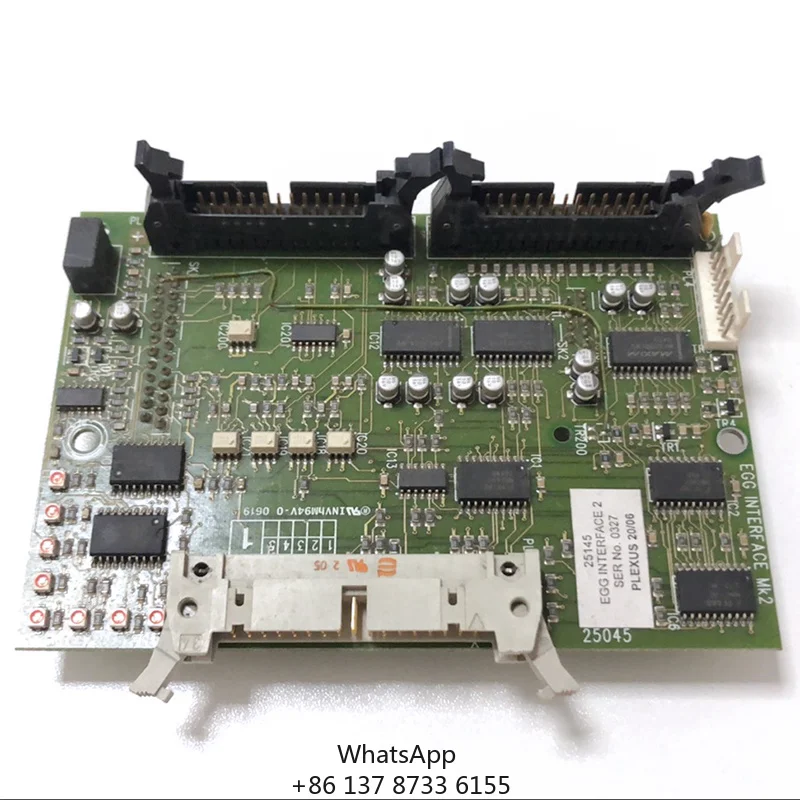 Original Second Hand Truelink Solvent Ink CIJ Inkjet Printer Spare Parts EGG INTERFACE Board For Domino Printer Use
Original Second Hand Truelink Solvent Ink CIJ Inkjet Printer Spare Parts EGG INTERFACE Board For Domino Printer Use