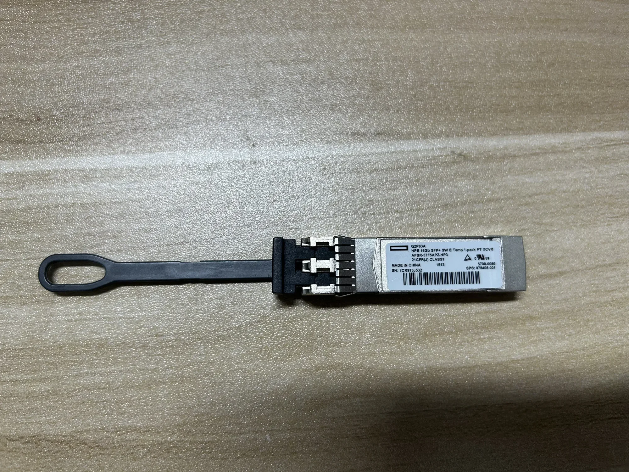 Q2P63A 16GB SFP+ SW Switch AFBR-57F5APZ-HP3 5700-0090 878405-001 850NM 16G Sfp Fiber Switch Transceiver
Q2P63A 16GB SFP+ SW Switch AFBR-57F5APZ-HP3 5700-0090 878405-001 850NM 16G Sfp Fiber Switch Transceiver
