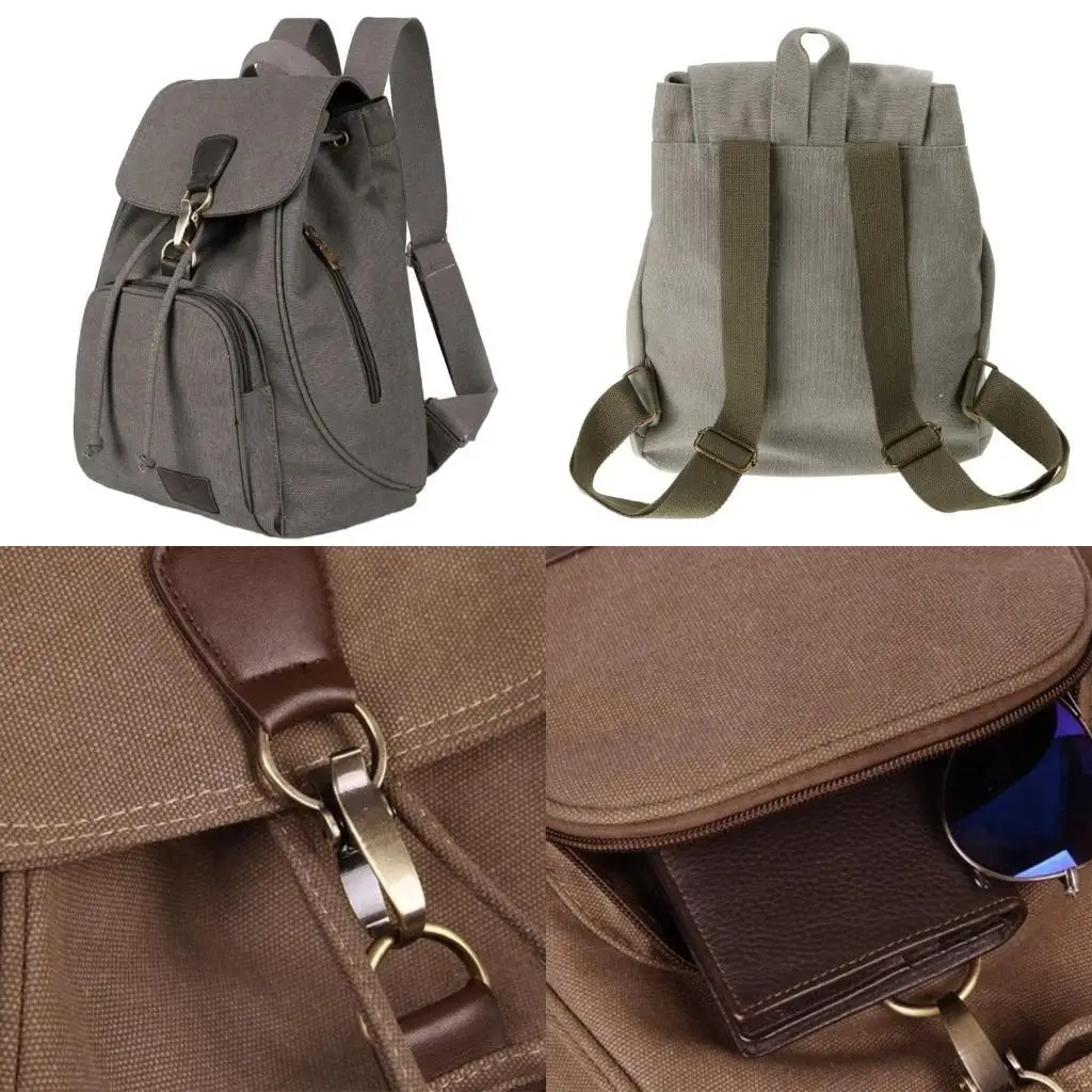X90D Stylish Canvas Backpack for Women Travel Daypack Trendy School Bag with Spacious Storage
X90D Stylish Canvas Backpack for Women Travel Daypack Trendy School Bag with Spacious Storage