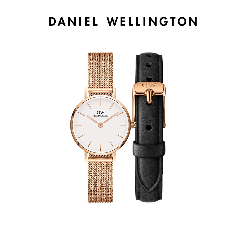 Daniel Wellington Petite Watch 24mm Rose Gold with Extra Black Leather Strap Set 2Pcs Eggshell White Dial Women Gift
Daniel Wellington Petite Watch 24mm Rose Gold with Extra Black Leather Strap Set 2Pcs Eggshell White Dial Women Gift