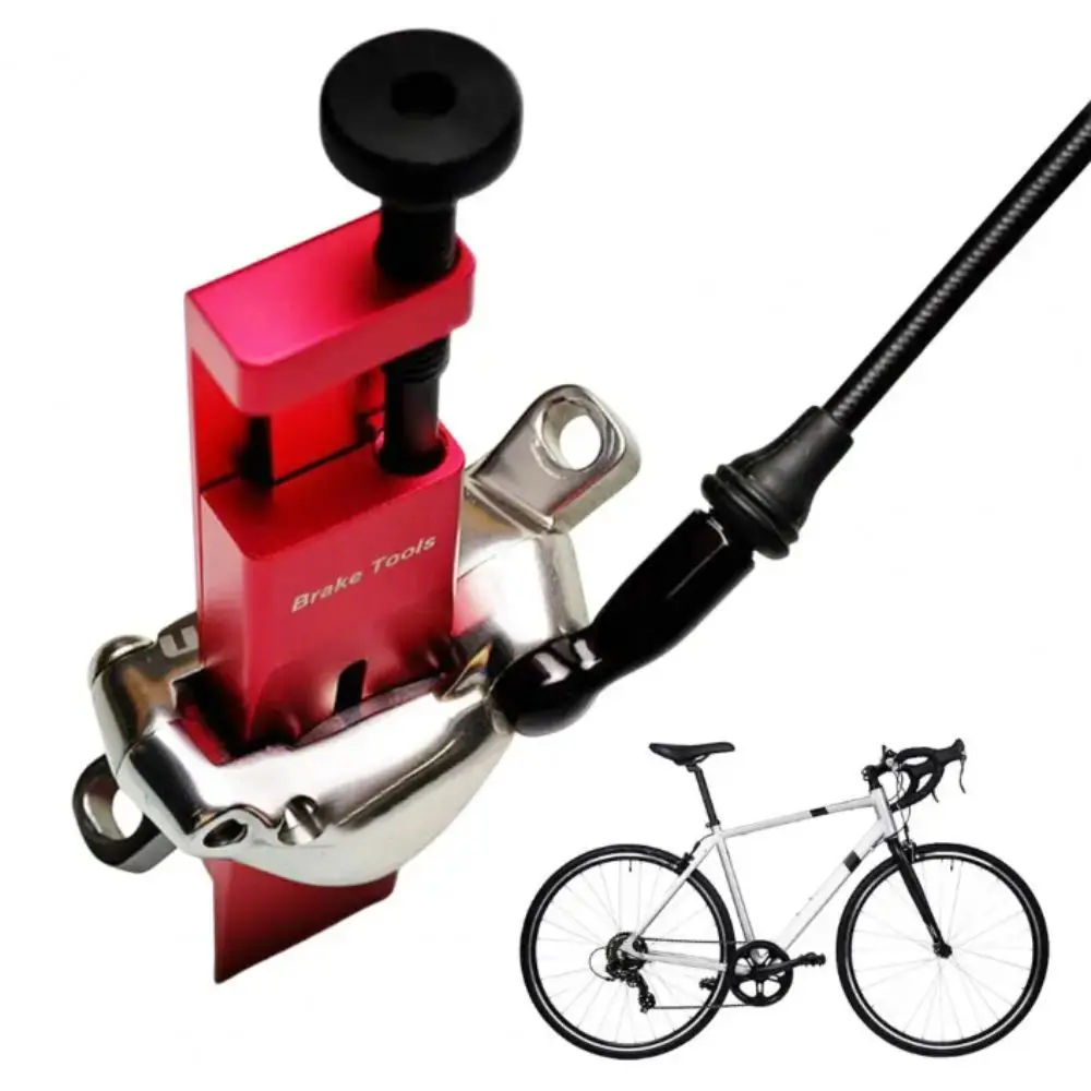 With Wrench Bike Brake Piston Press Tool Tool Set Aluminum Construction Hydraulic Bike Disc Brake Easy Operation
With Wrench Bike Brake Piston Press Tool Tool Set Aluminum Construction Hydraulic Bike Disc Brake Easy Operation