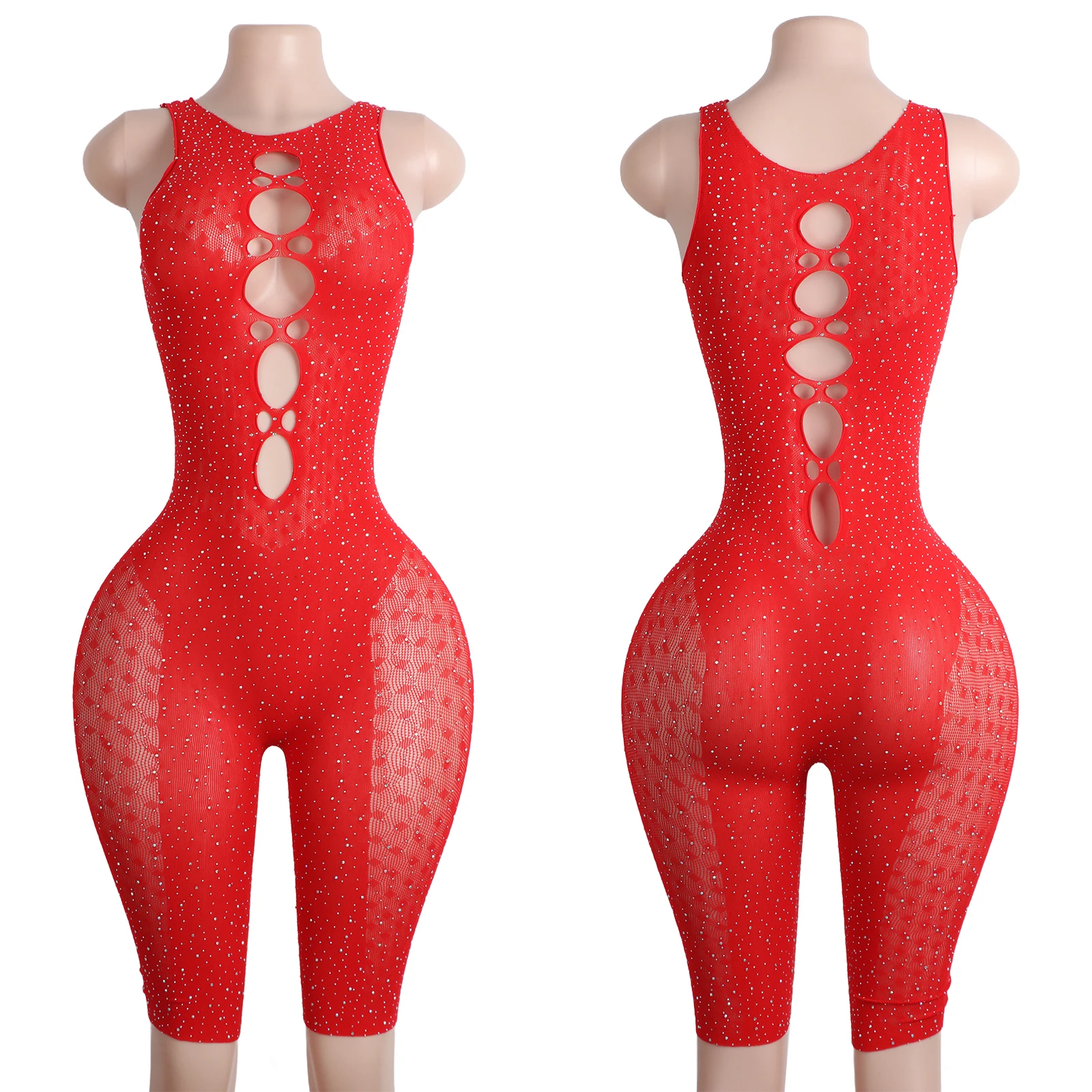 Rhinestone Stripper Bodysuit Mesh Lingerie Shorts Crystal Exotic Dance Performance Stage One-Piece Clubwear Costume Adults
Rhinestone Stripper Bodysuit Mesh Lingerie Shorts Crystal Exotic Dance Performance Stage One-Piece Clubwear Costume Adults