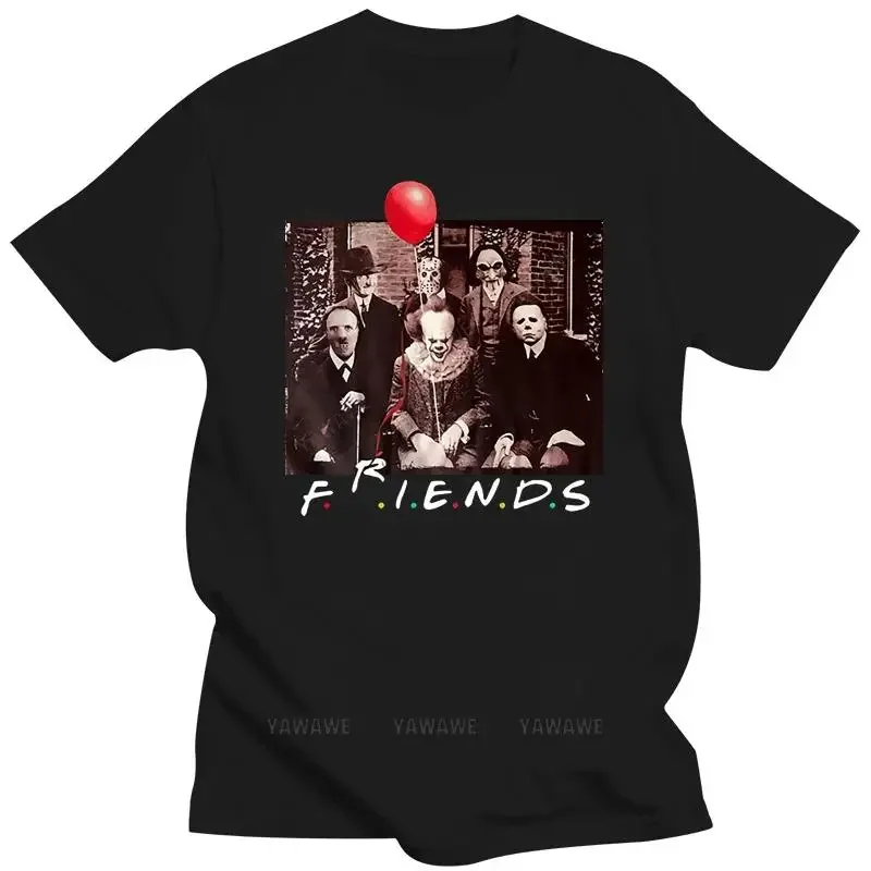 Horror Friends T Shirt Halloween Pennywissee Jigsaw Film Movie Scary Men fashion Oversized T Shirts Classic Unique Tee Shirt
Horror Friends T Shirt Halloween Pennywissee Jigsaw Film Movie Scary Men fashion Oversized T Shirts Classic Unique Tee Shirt