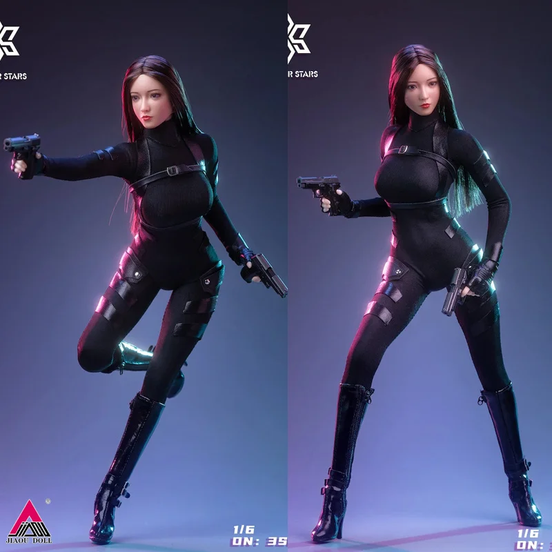 3STOYS 1/6 Female Agent Combat Suit Stealth Black Tights Clothes Suit 3S002 Fit 12'' TBL 10D Soldier Action Figure Body Dolls
3STOYS 1/6 Female Agent Combat Suit Stealth Black Tights Clothes Suit 3S002 Fit 12'' TBL 10D Soldier Action Figure Body Dolls