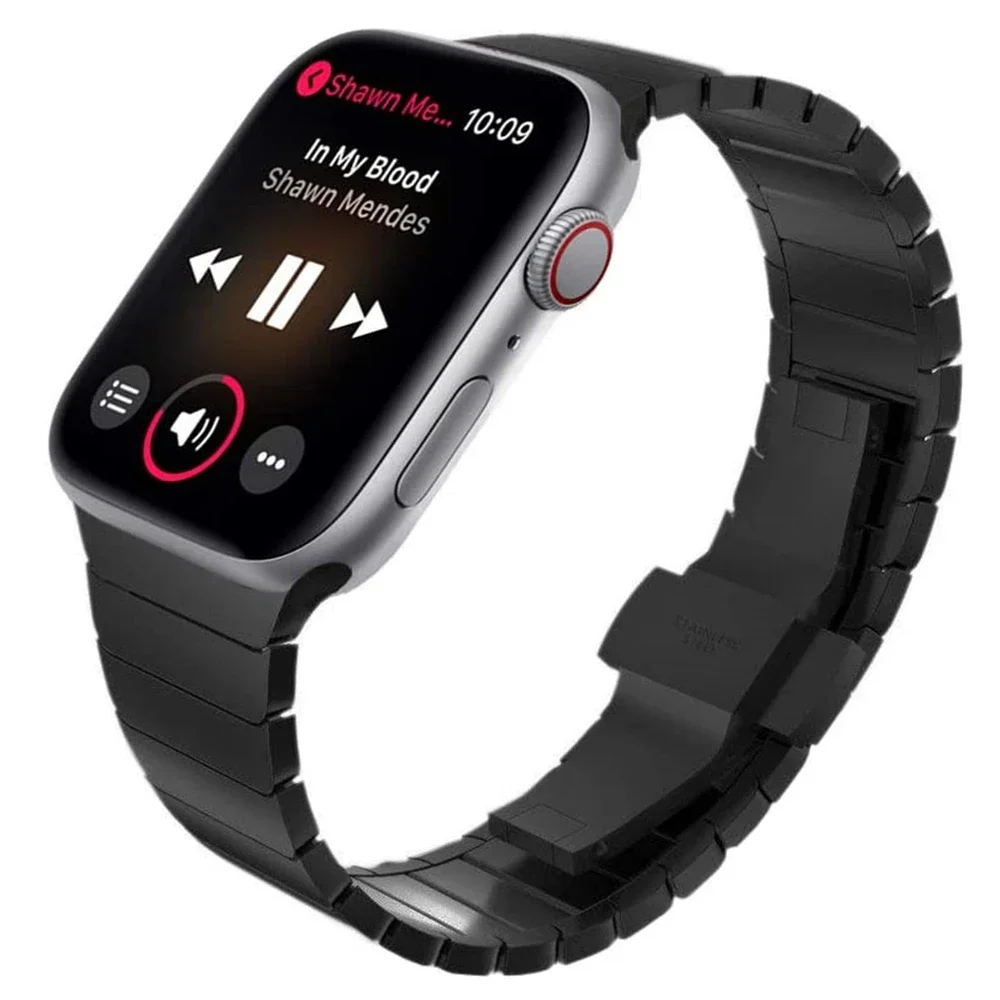 Butterfly Buckle Strap For Apple Watch Band 45mm 44mm 42mm Stainless Steel Correa Bracelet iWatch 9 8 7 6 5 4 3 SE Ultra 49mm
Butterfly Buckle Strap For Apple Watch Band 45mm 44mm 42mm Stainless Steel Correa Bracelet iWatch 9 8 7 6 5 4 3 SE Ultra 49mm