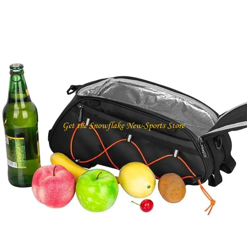 E56D 10L Bike Saddle Bag 3D Hard Shells Bike Bag with Reflective Strips for Mountain Road Bikes, Quick Release Mounting
E56D 10L Bike Saddle Bag 3D Hard Shells Bike Bag with Reflective Strips for Mountain Road Bikes, Quick Release Mounting