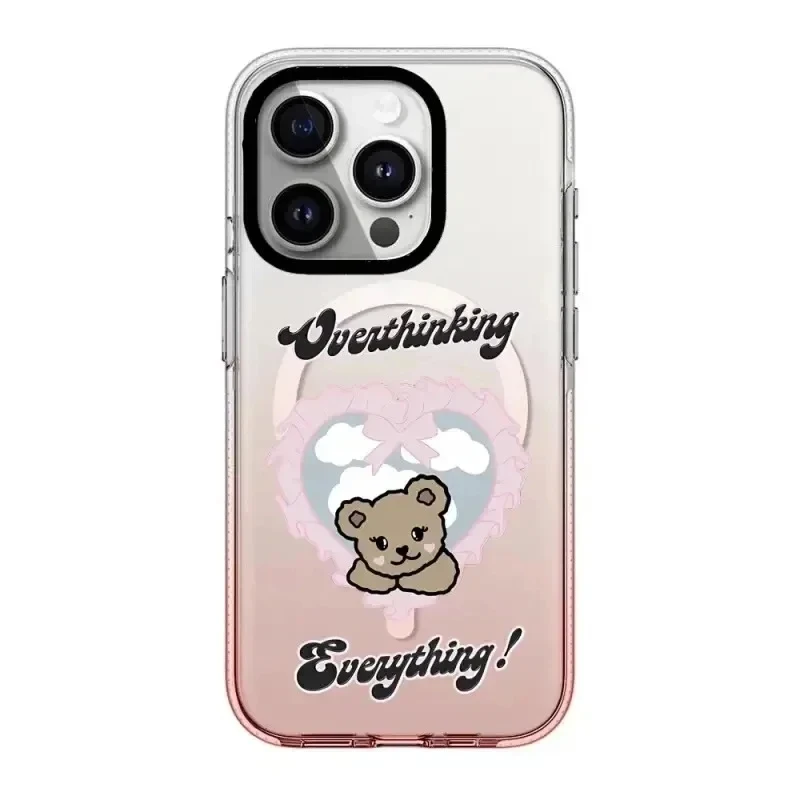 Little Bear Pink Gradient Transparent Border iPhone 13 15 14 Pro Max Protective Case, Fits iPhone 15 Pro Max
Little Bear Pink Gradient Transparent Border iPhone 13 15 14 Pro Max Protective Case, Fits iPhone 15 Pro Max