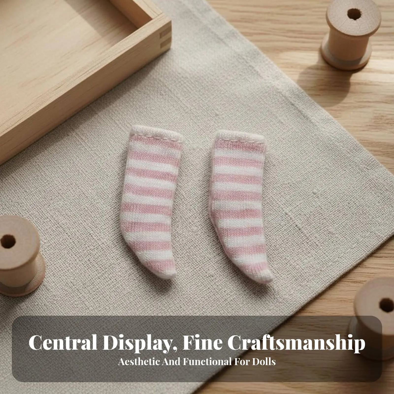OB11 Doll Socks Material Striped Doll Socks Wide Compatibility Miniature Clothing
OB11 Doll Socks Material Striped Doll Socks Wide Compatibility Miniature Clothing