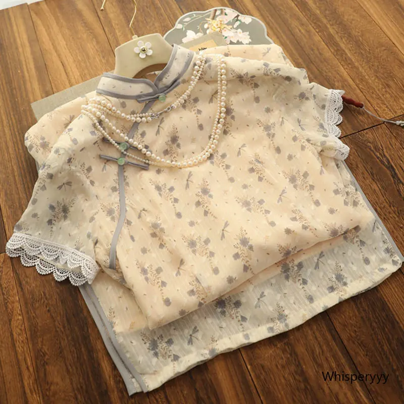 2023 Summer New Cheongsam Women Daily Can Wear China Style Improved Young Girl Dress Mid-length Qipao Modern Fashion Printing
2023 Summer New Cheongsam Women Daily Can Wear China Style Improved Young Girl Dress Mid-length Qipao Modern Fashion Printing