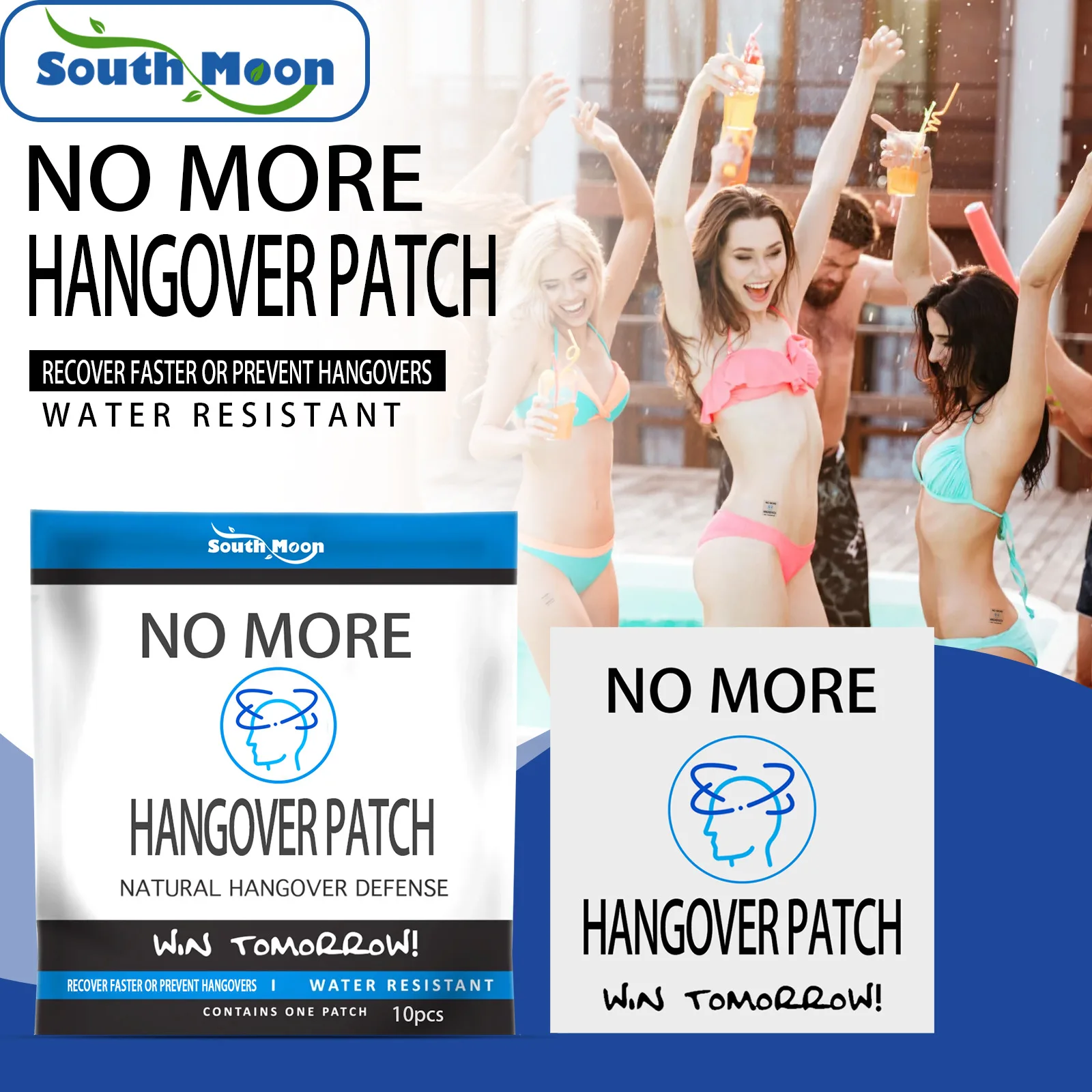 SouthMoon Hangover Sticker After Drinking, Relieving Alcohol, Protecting Liver, and Health Care Sticker Acupoint Sticker
SouthMoon Hangover Sticker After Drinking, Relieving Alcohol, Protecting Liver, and Health Care Sticker Acupoint Sticker