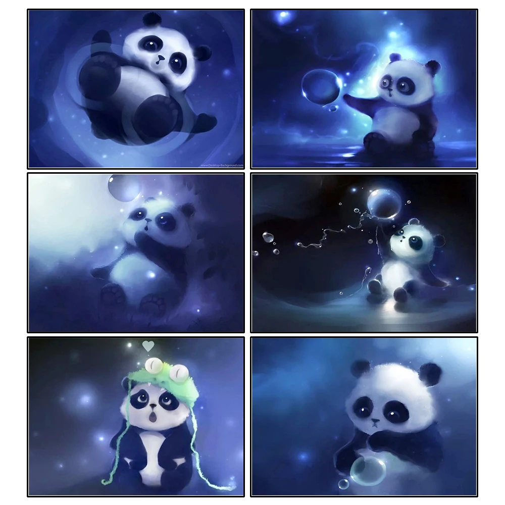 Diamond Embroidery Panda Craft Kit Full Square Round Drill Diamond Art Rhinestone Animal Needlework Home Decoration
Diamond Embroidery Panda Craft Kit Full Square Round Drill Diamond Art Rhinestone Animal Needlework Home Decoration