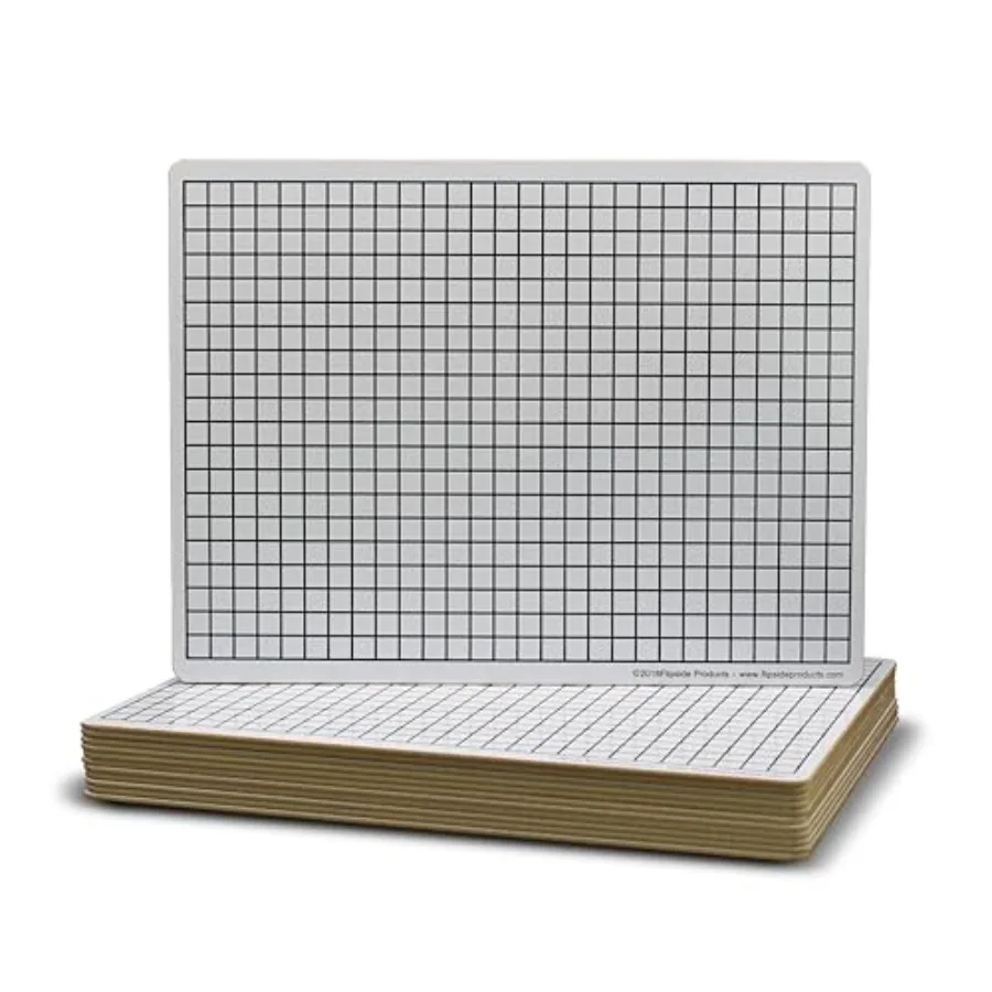 9" x 12" Two Sided Dry Erase 3/8" Squares Grid Board Math Manipulatives Students and Classroom Grid Home School Lap Board of
9" x 12" Two Sided Dry Erase 3/8" Squares Grid Board Math Manipulatives Students and Classroom Grid Home School Lap Board of