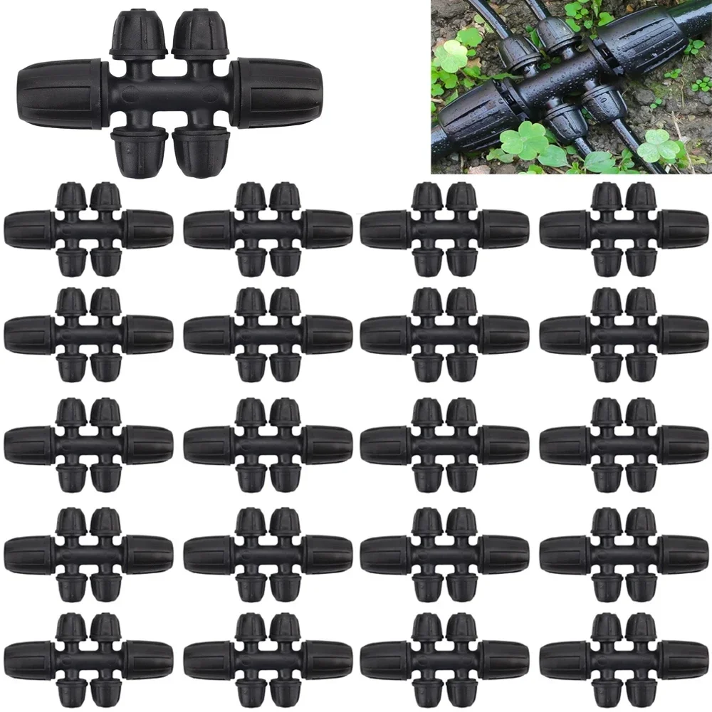6-Way Barbed Connector Barbed Lock Irrigation Connector Watering System Multi-Purpose Application Robust Construction
6-Way Barbed Connector Barbed Lock Irrigation Connector Watering System Multi-Purpose Application Robust Construction