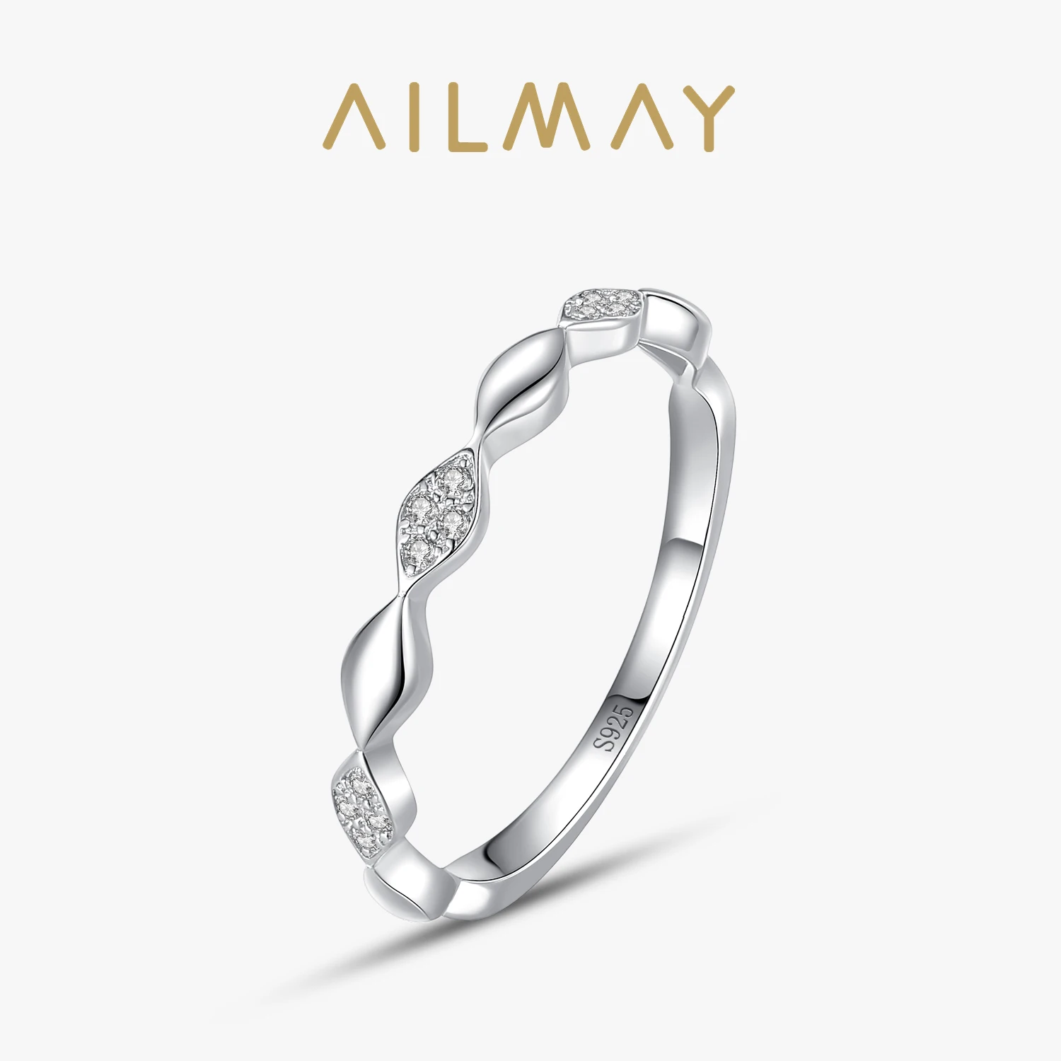 Ailmay Высокое качество Настоящее Стерлинговое Серебро 925 пробы геометрический дизайн штабелируемые Простые Кольца Прозрачный Циркон Ювелирные изделия Подарки для женщин
Ailmay Высокое качество Настоящее Стерлинговое Серебро 925 пробы геометрический дизайн штабелируемые Простые Кольца Прозрачный Циркон Ювелирные изделия Подарки для женщин