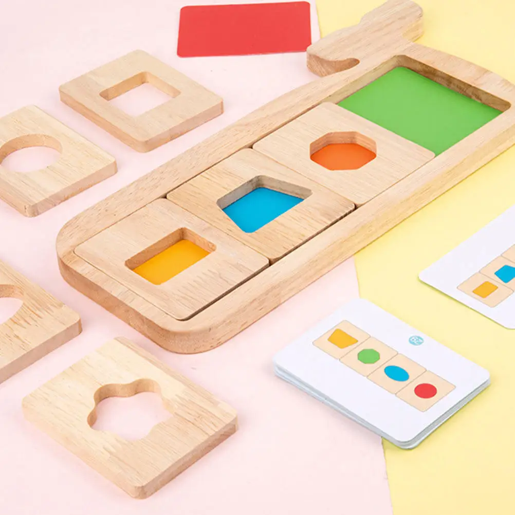 1Set Whale Geometric Puzzle Educational Color Board for Children Shape Recognition Cognitive Development Hand Eye Coordination
1Set Whale Geometric Puzzle Educational Color Board for Children Shape Recognition Cognitive Development Hand Eye Coordination
