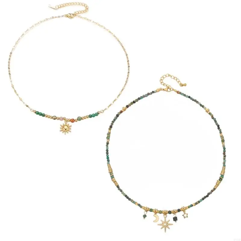 P9FE Stylish Sunflower Pendant Necklace Colorful Beads Necklace Adjustable Chain Necklace Neck Jewelry Perfect Gift for Women
P9FE Stylish Sunflower Pendant Necklace Colorful Beads Necklace Adjustable Chain Necklace Neck Jewelry Perfect Gift for Women
