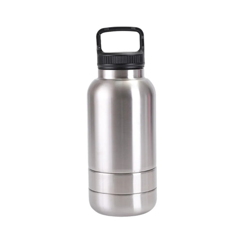 3 in 1 Stainless Steel Pet Water Bottle Multi-layered 32Oz Dog Feeding Bottle Large Capacity Detachable Dog Drinking Bottle
3 in 1 Stainless Steel Pet Water Bottle Multi-layered 32Oz Dog Feeding Bottle Large Capacity Detachable Dog Drinking Bottle