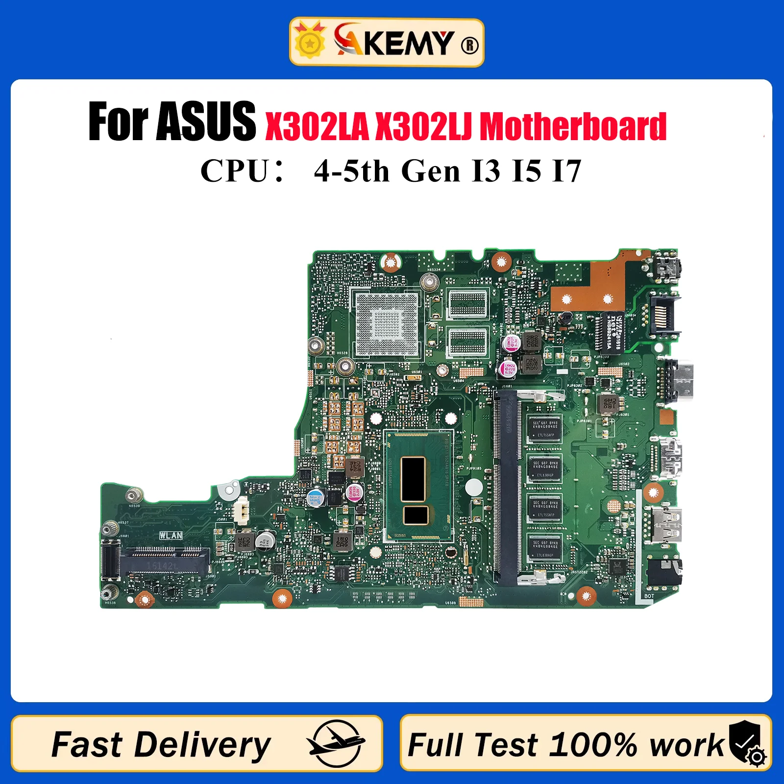 X302LA Материнская плата для ноутбука ASUS VivoBook X302L X302LA X302LJ Материнская плата для ноутбука с процессором I3 I5 I7 100% тестирование ОК быстрая доставка
X302LA Материнская плата для ноутбука ASUS VivoBook X302L X302LA X302LJ Материнская плата для ноутбука с процессором I3 I5 I7 100% тестирование ОК быстрая доставка