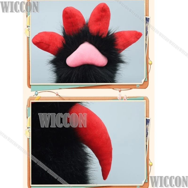 Dragon Claw Paw Kig Furry Cosplay Fursuit Gloves Cute Kawai Red Black White Furred Prop Girl Women Man Halloween Suit Customized
Dragon Claw Paw Kig Furry Cosplay Fursuit Gloves Cute Kawai Red Black White Furred Prop Girl Women Man Halloween Suit Customized