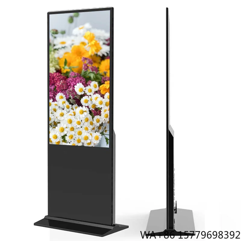 55 Inch Floor Stand Advertising Display Android 4K LCD Display Kiosk Touch Screen Inbuilt
55 Inch Floor Stand Advertising Display Android 4K LCD Display Kiosk Touch Screen Inbuilt