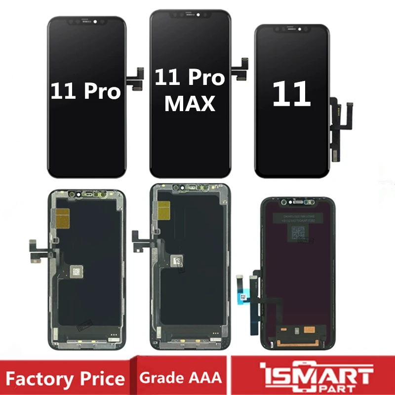 ЖК-дисплей с сенсорным дигитайзером в сборе для iPhone 11 Pro Max, запчасти для ремонта ЖК-экрана Incell OLED
ЖК-дисплей с сенсорным дигитайзером в сборе для iPhone 11 Pro Max, запчасти для ремонта ЖК-экрана Incell OLED