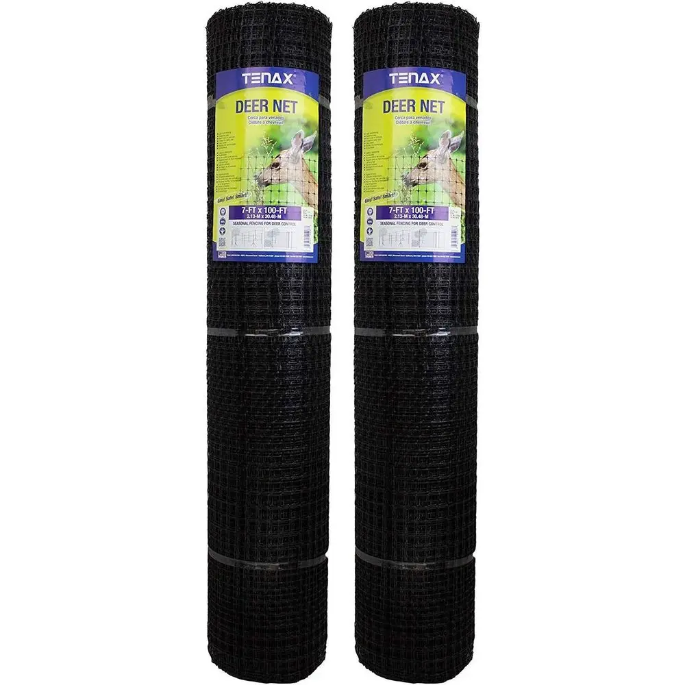 Heavy Duty Deer Netting, UV Resistant - 7 ft x 100 ft, Pack of 2 - Plastic
Heavy Duty Deer Netting, UV Resistant - 7 ft x 100 ft, Pack of 2 - Plastic